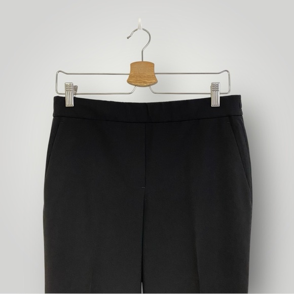 Theory Wool Pull on Trouser Black Sz 8 Black - Picture 3 of 14